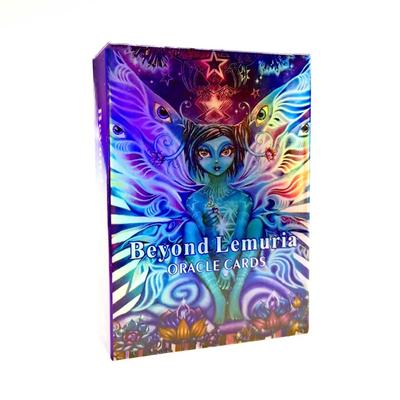 56 шт. Карты на английском языке Oracle Cards для интерактивных настольных игр Beyond Lemuria Laser Editions 10*7,5 см