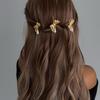 Ins style шпилька премиум-смысл универсальный литой головной убор двойной бант шпилька аксессуары для волос