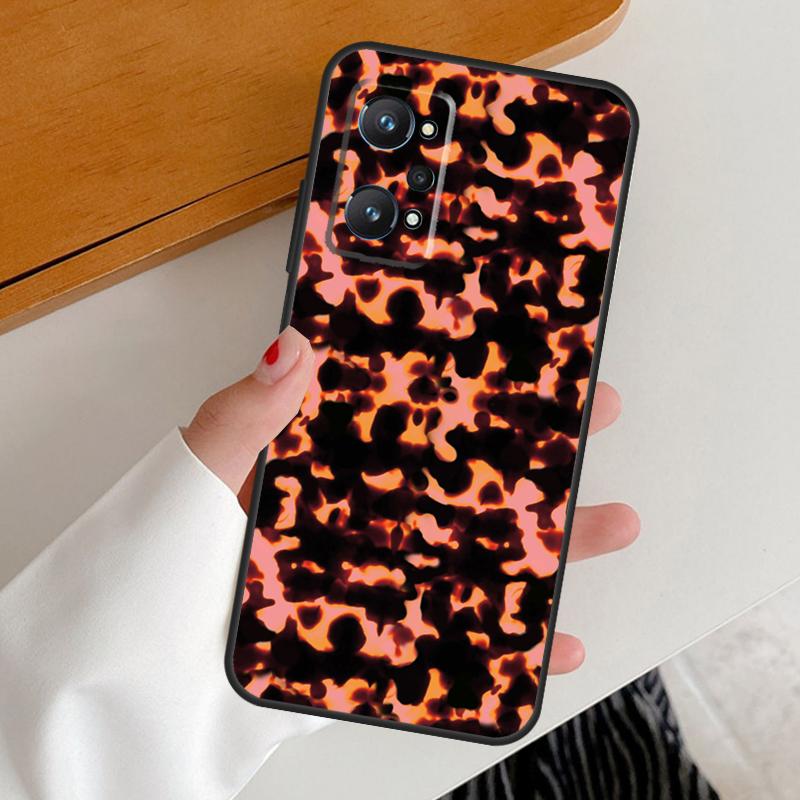 Рисунок "Черепаховый панцирь" Для Realme 15 Pro GT7 GT6 10 11 12 13 14 Pro Plus C67 C63 C61 C55 C51 C53 C35 C75 C65 Чехол