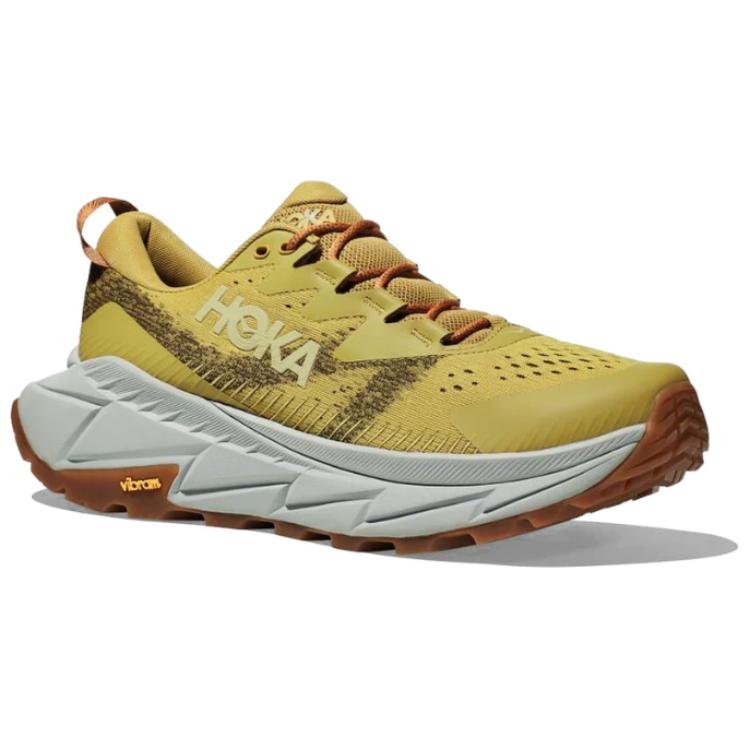 HOKA Skyline Float X Золотой лишайник Мужские кроссовки Темно-оливковый 1153350-GLDO