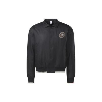 Reebok Allen Iverson Year Of The Rabbit Limited Edition American Vintage College Style однотонная повседневная куртка-поло унисекс черная H47099