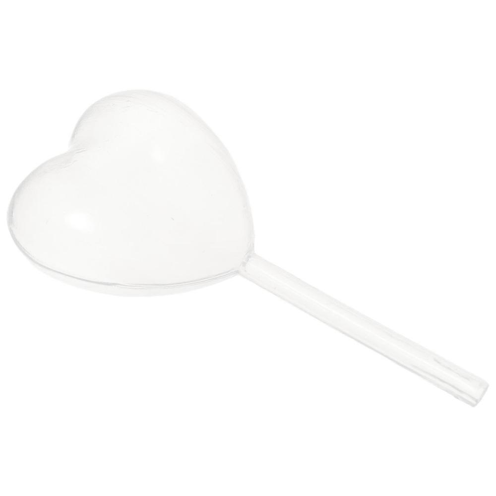 50pcs 4ml Transparent Liquid Dropper Heart Shape Liquid Transfer Pipettes Birthday Party
