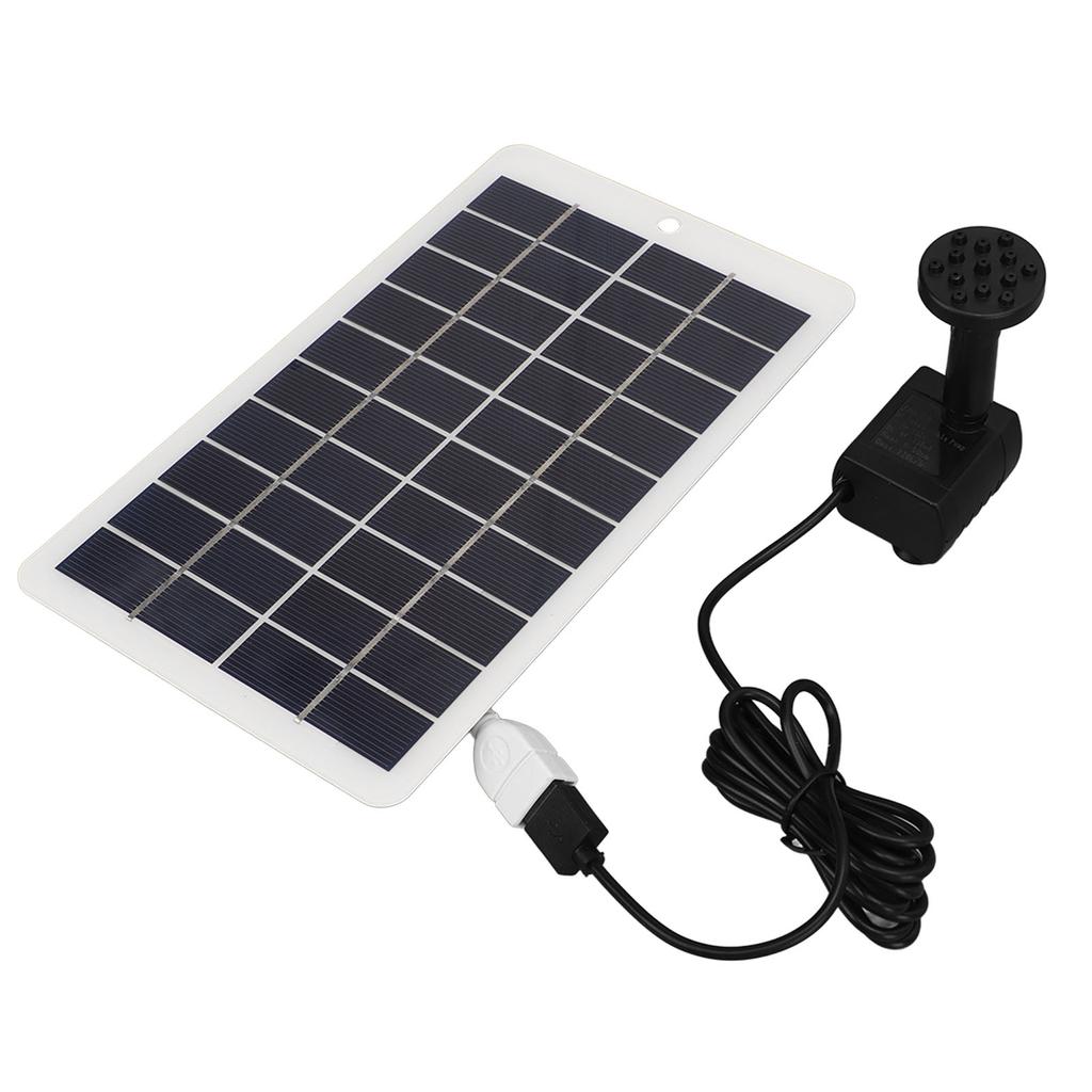 Профессиональный высокоэффективный солнечный насос для фонтана, работающий на солнечной энергии, для улицы, сада, патио