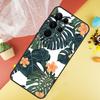 Tropical Paradise Hawaiian Flower Case For Samsung Galaxy S24 S23 S22 Ultra S21 S20 FE Note 20 Note 10 S8 S9 S10 Plus Cover