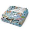 Soft Warm BlanketGirls Boys Decorative Puffin Rock Bedding Throws  Flannel Bedspread For Home Decor Print Sofa Bed Cover