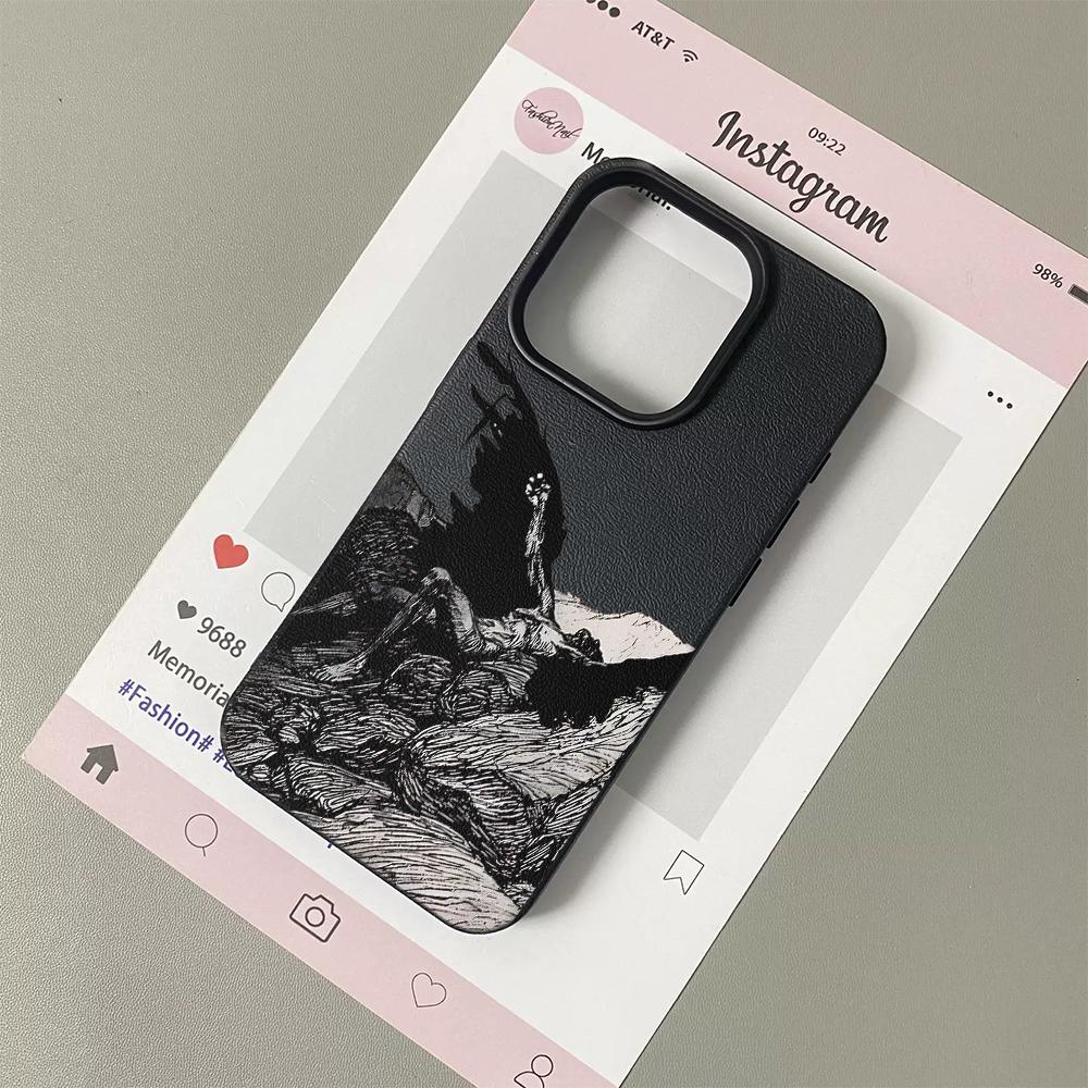 Чехол для телефона «Крылья Ангела» для IPhone 17 16 15 14 13 12 Pro Max 11 16 Plus 17 Air Силиконовый Ударопрочный Бампер