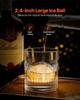 Ice Ball Press Kit Ice Ball Maker 2.4"/60mm Clear Sphere Whiskeys Scot