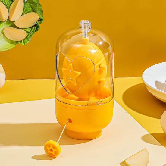 Миксер для яичного желтка, белка, скремблера, ручной шейкер для яиц, изготовление золотых яиц вкрутую, ручной блендер, вращающаяся машина для перемешивания, кухонные инструменты