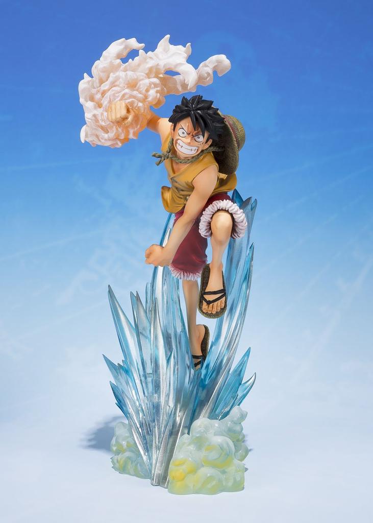 TAMASHII NATIONS Figuarts ZERO ONE PIECE Monkey Luffy Приблизительно 190 мм окрашенная готовая фигурка D. -Brother's Bond- ПВХ и АБС