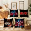 Музыка Искусство A-ACDC Наволочка Декоративная подушка Диван Домашний декор Наволочка Наволочки