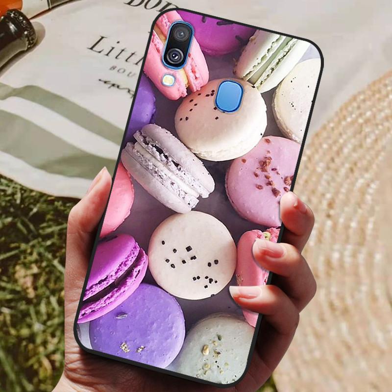Чехол Для Samsung A40 Чехол Мягкий ТПУ Чехол для задней панели телефона Для Samsung Galaxy A40 Силиконовый чехол Coque A 40 A405 A405F Бампер Fundas Сумка
