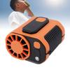 Clip Belt Fan Strong Wind 1000mAh Battery USB Charging Lightweight Portable Waist Fan for Working Hiking Fishing