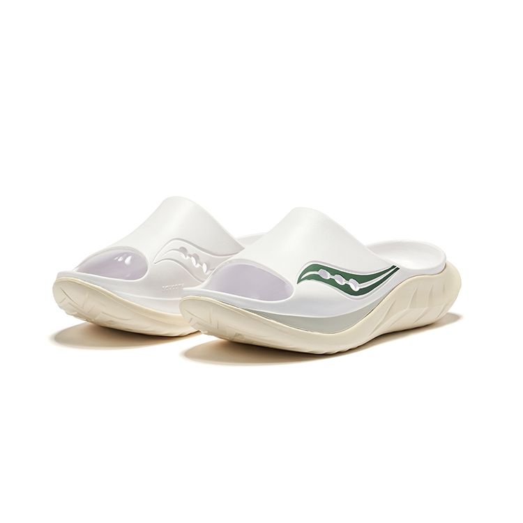 SAUCONY Бестселлер Расслабляющие Спортивные Бесшумные Нескользящие Устойчивые к запаху Защищающие от натирания Быстросохнущие Антибактериальные Массажные Шлепанцы Унисекс Сандалии S28903-4