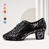 Модные современные кроссовки для джазовых танцев для женщин и девочек, дышащая сетчатая танцевальная обувь для учителей, каблук 5 см