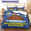 3pcs Hey Duggee1 Design Cover Set - HD Printed Bedding with 1 Cover and 2 Pillowcases - Perfect for Home and Dorm Decor