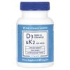 Vitamin D3 & K2, 60 Capsules