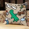 Jjoguman Art Pillow Case Pillowcase Doublesided Printed Sofa Cushion Bedroom Headboard Pillow