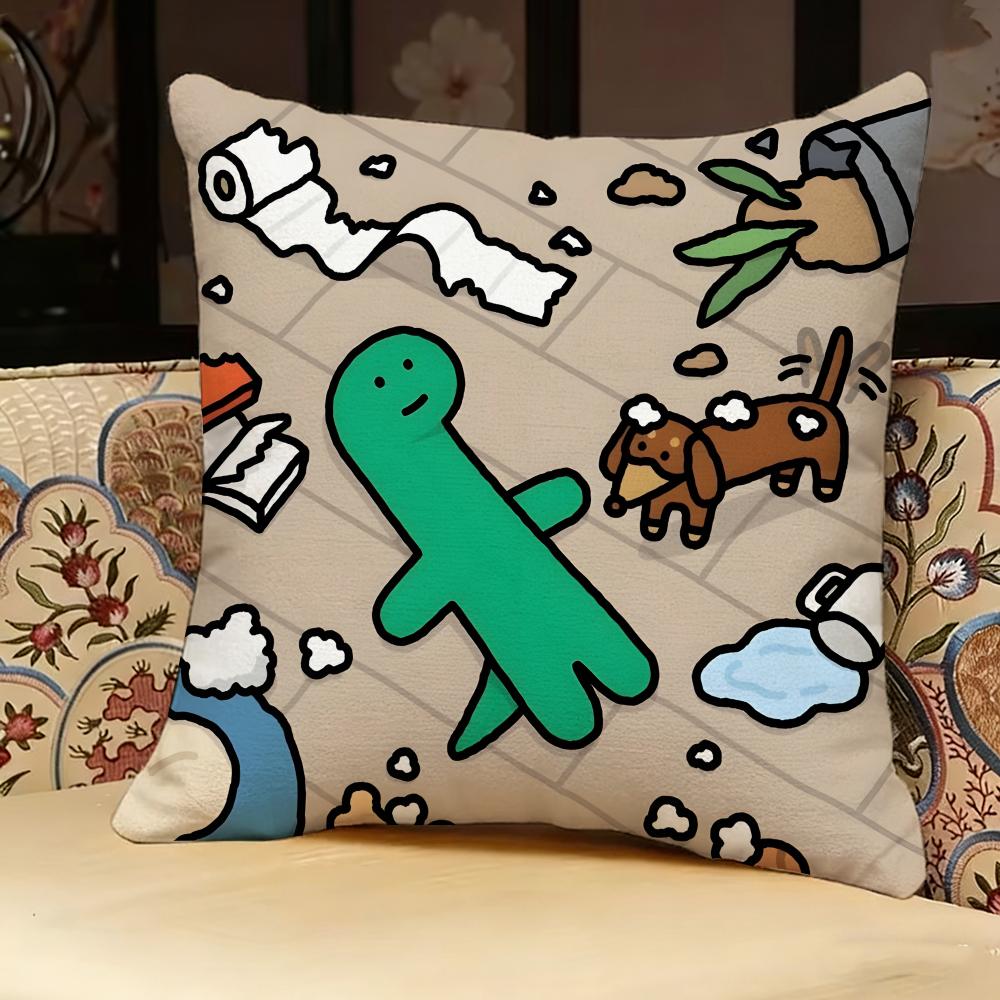 Jjoguman Art Pillow Case Pillowcase Doublesided Printed Sofa Cushion Bedroom Headboard Pillow