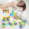 Sengso 24/36/48/60/72/96 Сегментов Кубик-Змейка Fidget Toys - Подарки на Вечеринку и Наполнители для Пакетиков, Радужные Цвета
