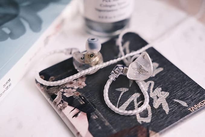 Tangzu Проводной HIFI Звук 10мм Динамический ПЭТ Шумосовместимый для Работы из и Музыкального Мониторинга с наушниками wan'er, Внутриканальные наушники,