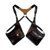 Shoulder Harness Bag Casual PU Leather Wallet for Stage Performance Street Party