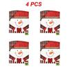 Christmas Decorative Chair Set Stool Set New Doll Chair Cover European and American Decorative Home Furnishings