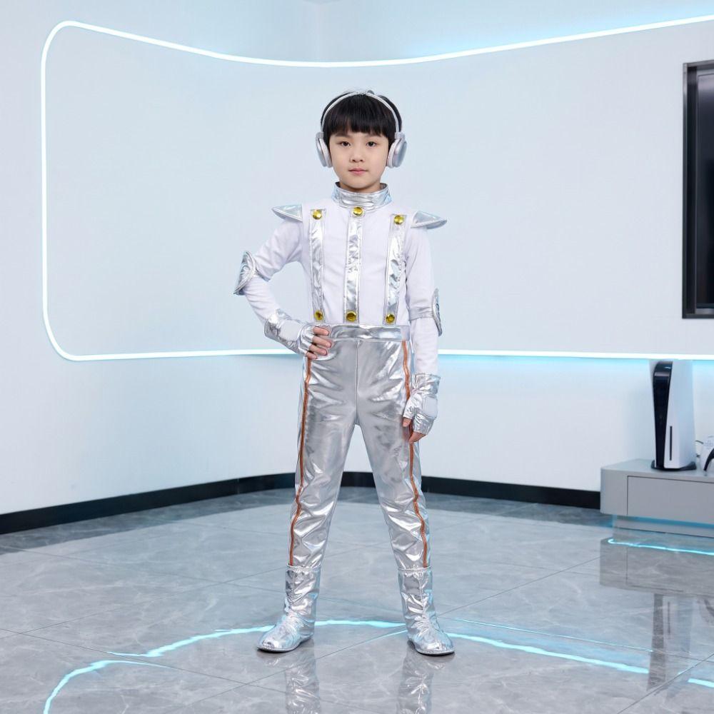 Halloween Space Astronaut Costume Space Stage Children Spaceman Costume Party