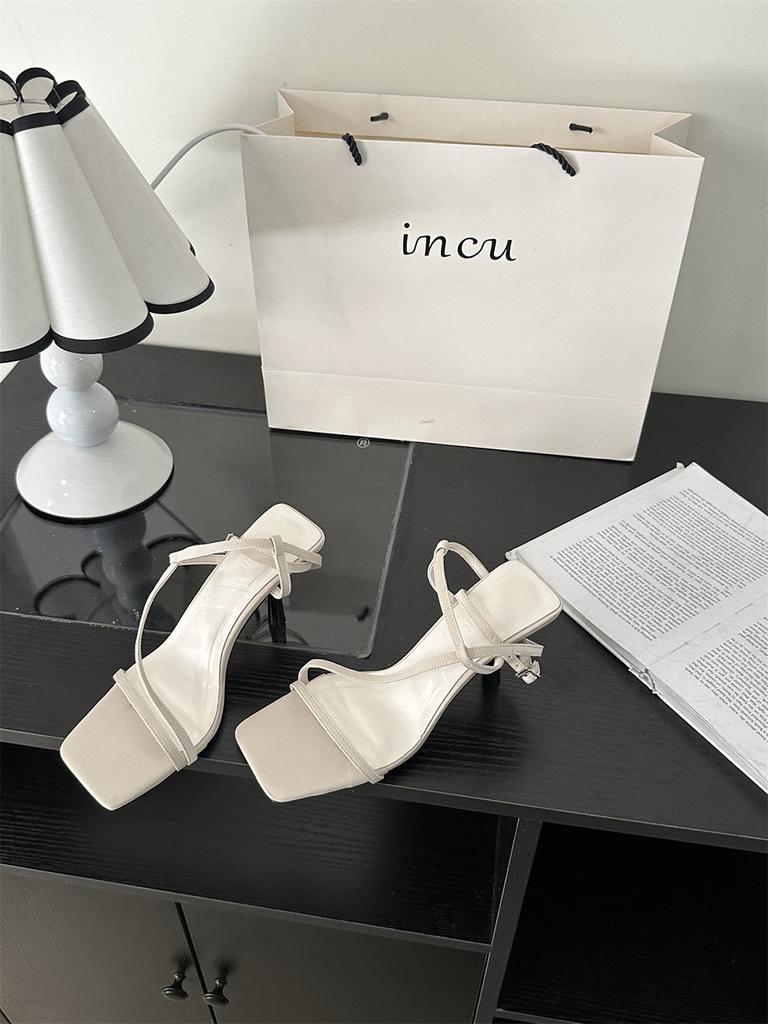 Мода Модные женские босоножки с открытым носком и узким ремешком на летние вечерние туфли-лодочки черные белые с ремешком на щиколотке гладиаторские туфли-лодочки с ремешком на щиколотке на тонких высоких каблуках