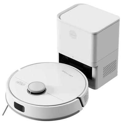 Робот-пылесос Liectroux M70 Pro Lidar с самоочищающимся пылесборником, хранением карт нескольких этажей, мощным всасыванием 6500 Па