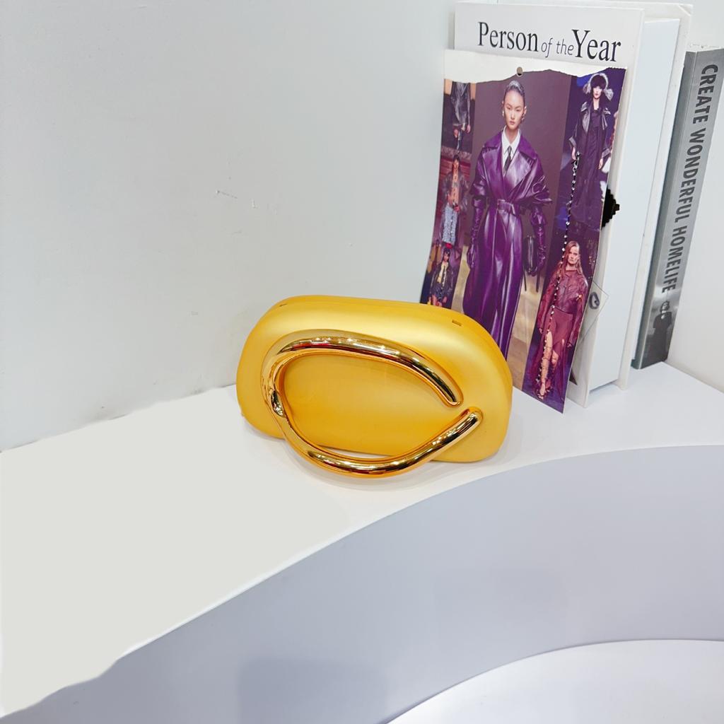 Трендовый классический круглый клатч-бокс, вечерняя сумка, акриловая сумка, винтажная металлическая ручка, кроссбоди на одно плечо