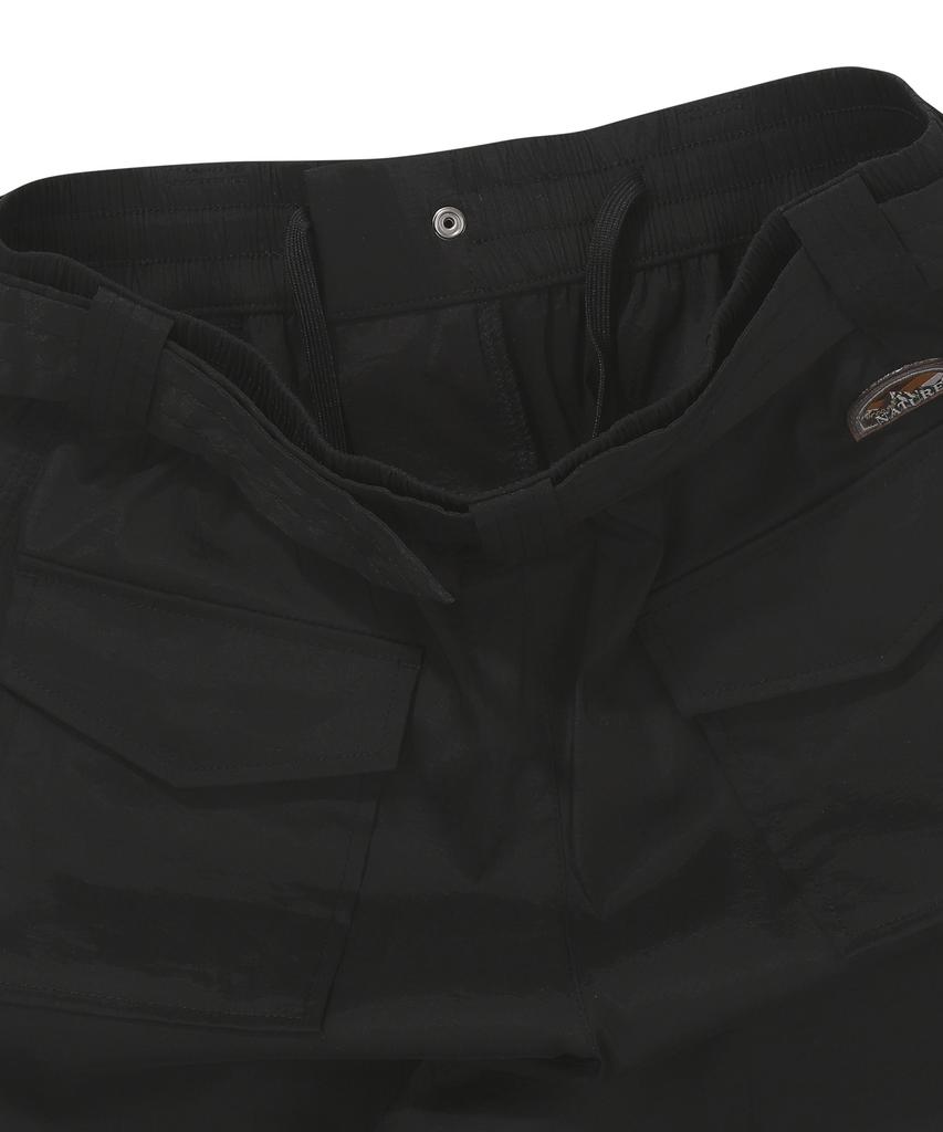 BBC EARTH Curved Belt Pants Black