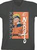 Футболка Naruto Youth Naruto Горячий Стиль Мужская с Принтом Аниме Короткий Рукав Модная Высококачественная Трендовая Хлопковая