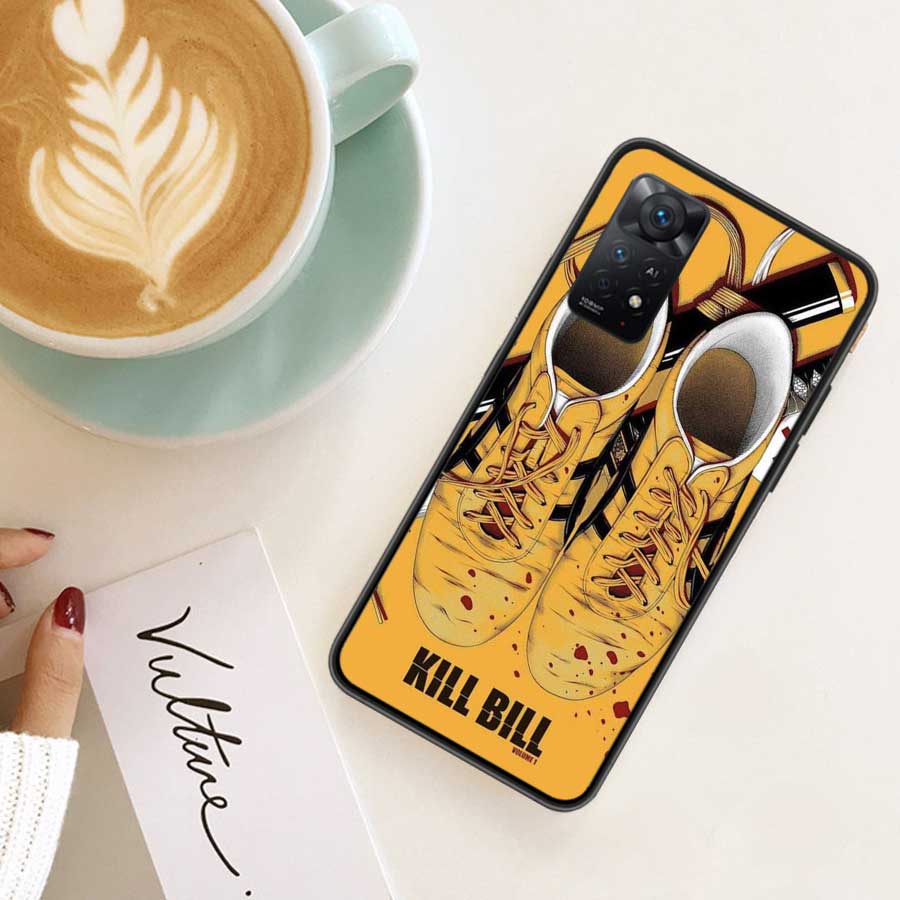 Чехол для телефона Kill Bill для Redmi 13C 14C Note 13 14 Pro 5G Plus 12 12C 10 10A 10C 9 9A 9C 9T 8 8A K70 Pro Xiaomi Чехол Силиконовый Так
