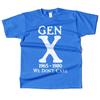 Mens Cotton Gen X 1965-1980 We Don't Care Graphic High Quality T Shirt Street Casual Style Tee for Men and Women