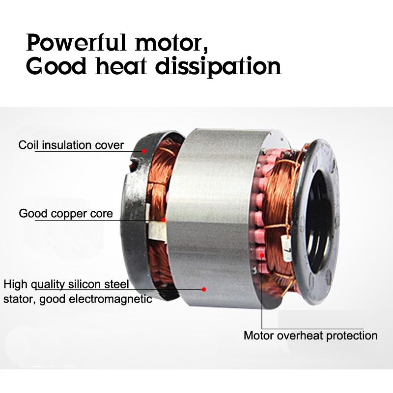 220V Electric Air Blower Lithium Battery Electric Hand Turbo Fan Computer Dust Cleaner Collector Tools Soplador New