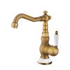 European Style Gold Basin Faucet Chrome Hot and Cold Mixers Antique Wash Basin Faucet Taps The Basin 360 Rotating Faucet