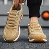 Модные мужские кожаные кроссовки 2024 года, кроссовки для бега, массивные лоферы, новые повседневные туфли с полосатым узором, роскошные брендовые мужские спортивные туфли, теннис