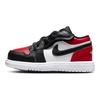 Детские кроссовки Air Jordan 1 Low ALT TD Bred Toe Gym-Red White Black CI3436-612
