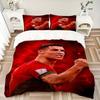 Ronaldo'S Celebration Moment Print 3Pcs Bedding Setduvet Cover With 2 Bedropillowcase Home Birthday Gift