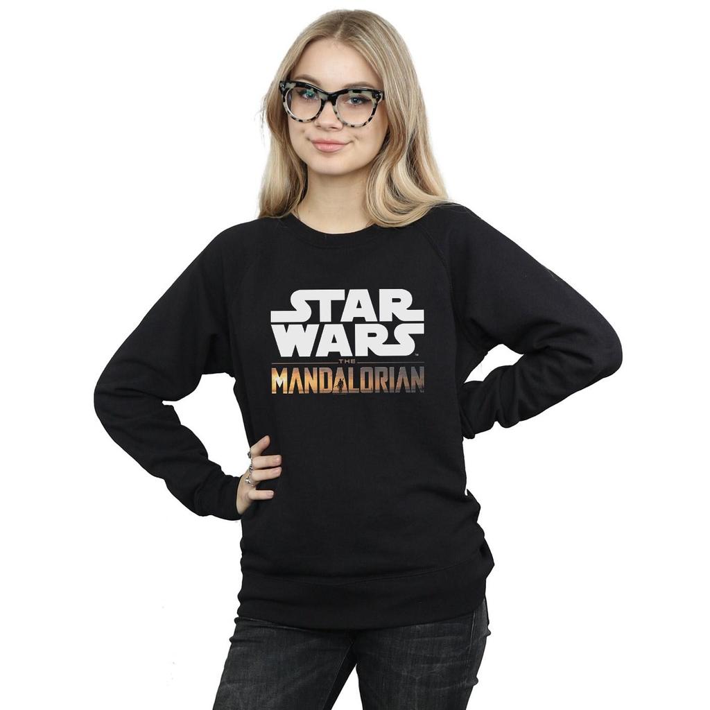 Star Wars Womens/Ladies The Mandalorian Logo Sweatshirt