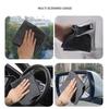 Doube-sided Car Wash Towel for Glass Window Suede Coral Fleece Car Cleaning Drying Cloth No Water Marks Lint-free Auto Wash Tool
