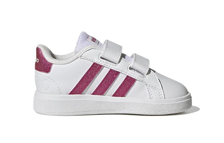 adidas Grand Court 2.0 I 'Белый Насыщенный Малиновый' GY4768
