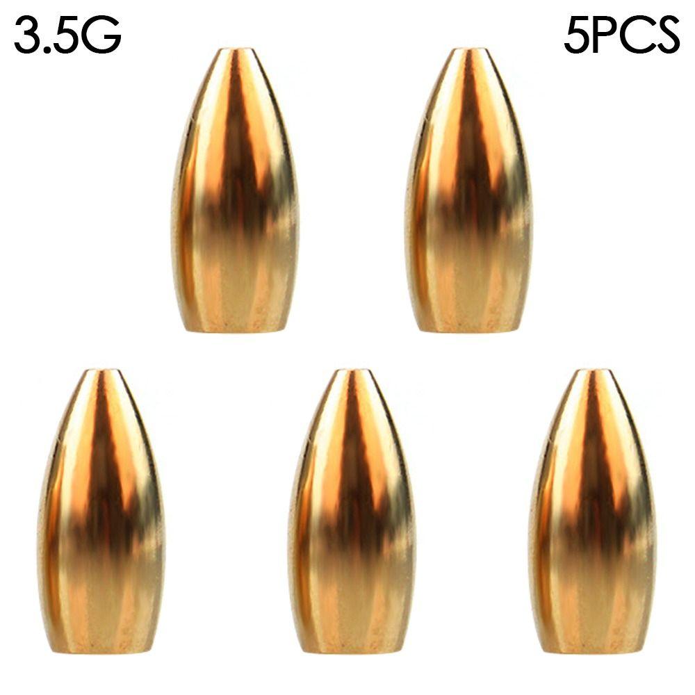 Грузила с дополнительным грузом, заостренный соединитель для крючка, латунь, медь, грузило для рыболовного поводка
