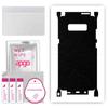 apgo Protective Skin Sticker for the Back+sides Compatible with Samsung Galaxy Note 8, Full Wrap Film, Foil, Vinyl - Pattern Matte Black