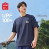MINISO Men's Quick-Dry Sun Protection Short-Sleeve Sports T-Shirt Z