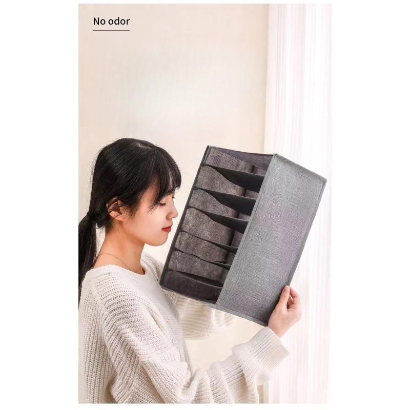 Jeans Storage Box,Clothes Pants Storage God Storage Basket,Underwear Sundry Storage Drawer,Compartmentalized Organizer