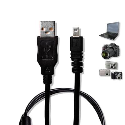 Nikon USB-кабель Nikon, совместимый с 8-контактным USB-кабелем для подключения, зарядный кабель для цифровой камеры Coolpix S3000 S3100 S3200 S8000 S100 S203 S230 P7000
