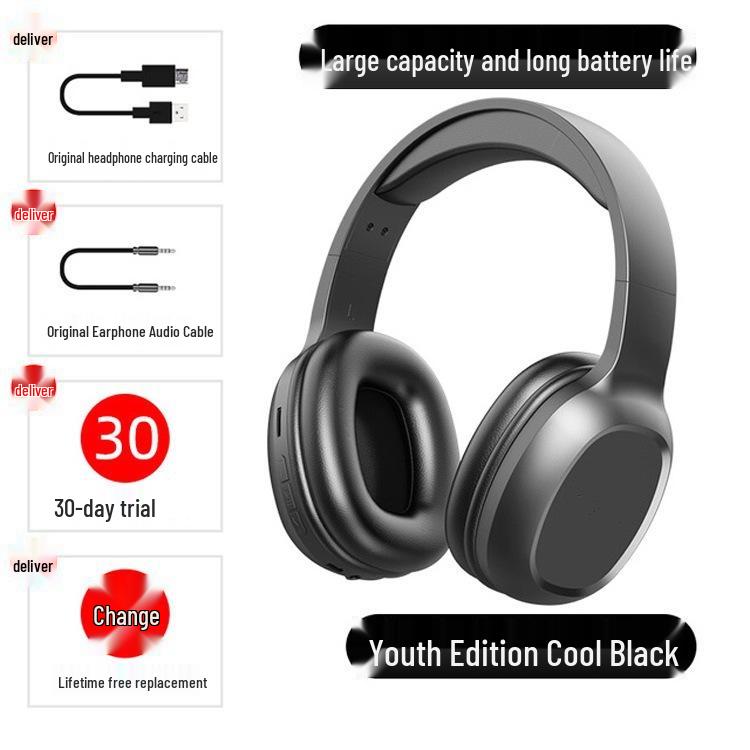Экологичные беспроводные Bluetooth-наушники с микрофоном для компьютера и игр