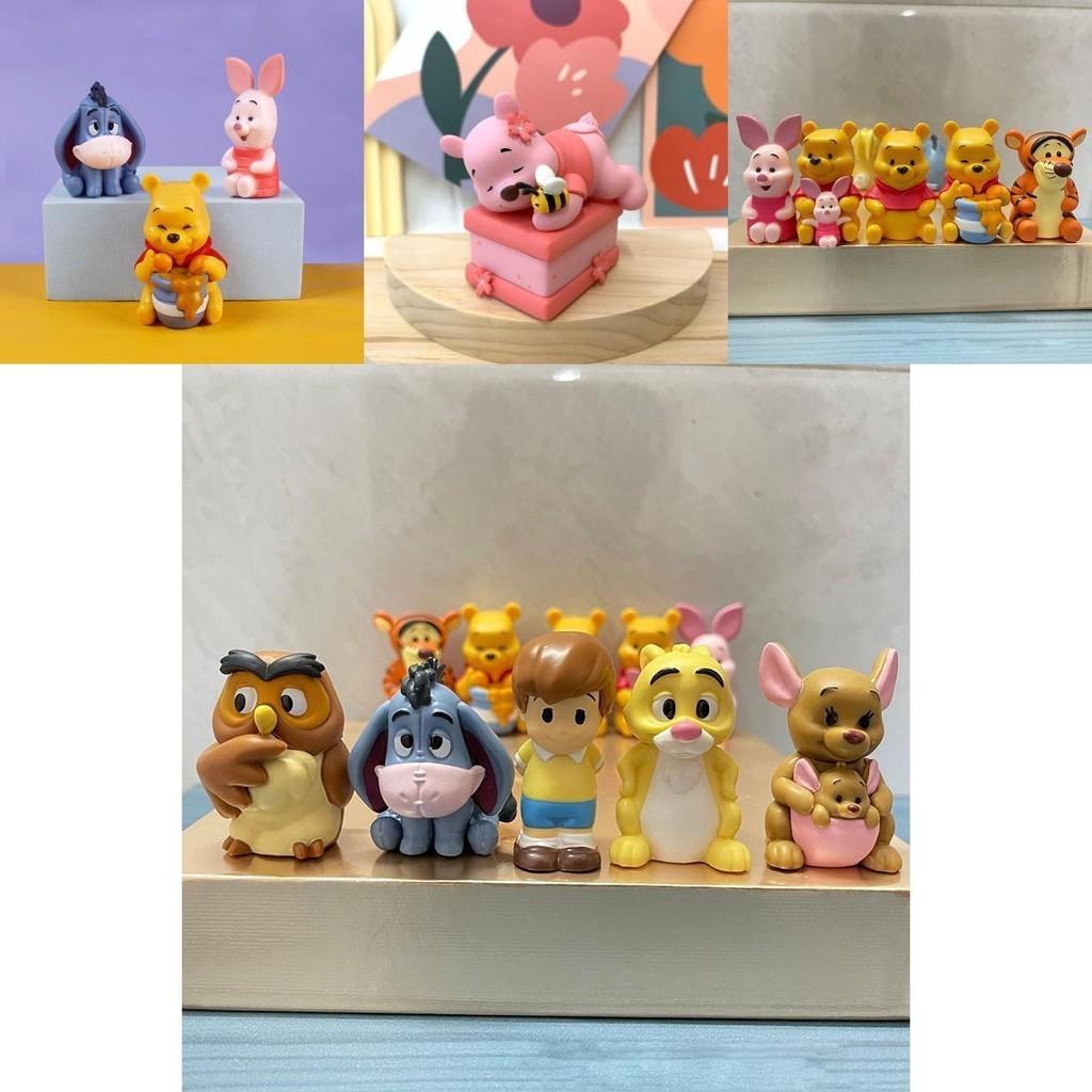 Милые ПВХ мини-фигурки Винни Пуха и его друзей