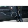 Silver For Honda Accord 9th 2014-2017 Steel Door Speaker Bezel Frame Cover Trim